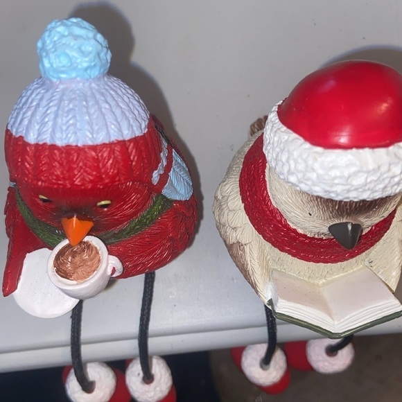 Set of 2 shelf sitter birds C3 - Picture 4 of 8